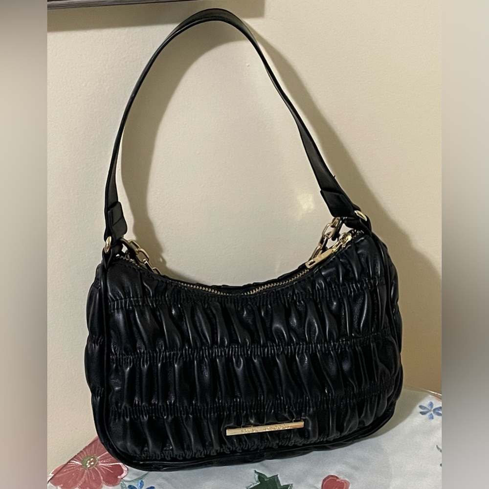 Steve Madden Black Hobo/Shoulder Bag Purse